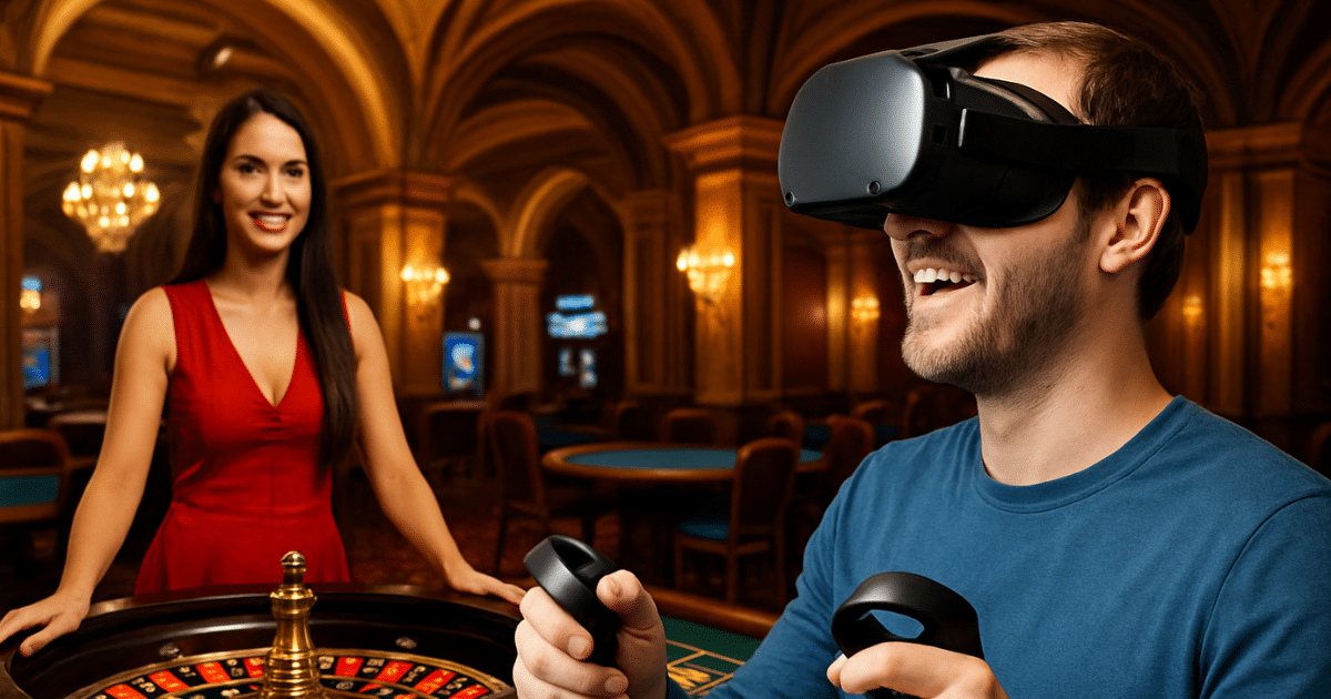 Rollen til virtuell virkelighet i fremtiden for live casinospill